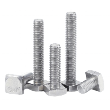 Stainless Steel Square Head Wobble Wheel Bolts: A2-70, A2-80, A4-70, A4-80, 18-8, SS304, SS316 Grades for Trucks