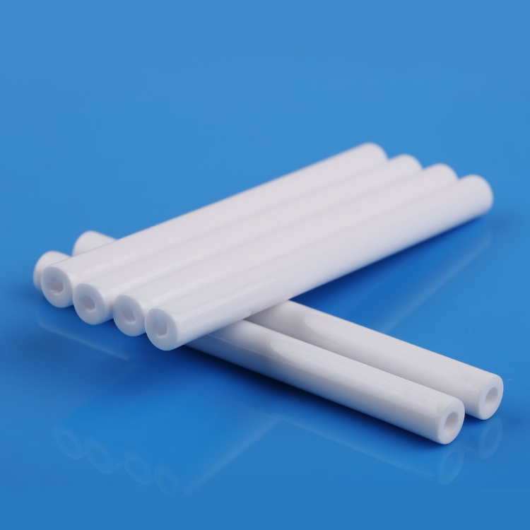 Glazed Ignition Electrode Alumina Ceramic Tube