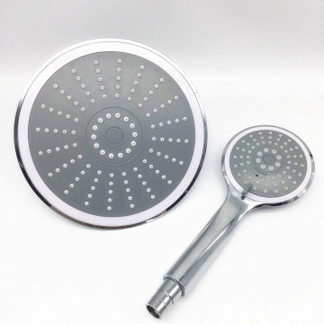 Rubber-nozzle Top Shower Head Set