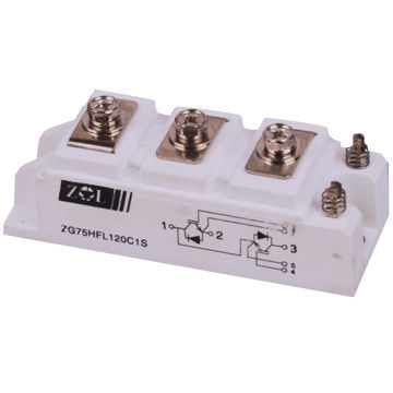 IGBT modules, 50/75/100A current, 600/1,200V voltage, available in black and white, C1 size