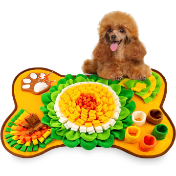 Slow Feeder Dog Treat Training Interactive Sniff Mat