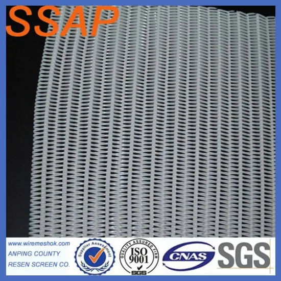 2016 hot sale micro polyester spiral dryer wire mesh fabric