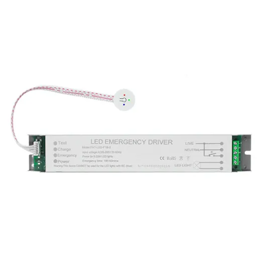 LED Emergency LED Driver for Continuous Power Support