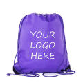 Polyester Custom Logo Drawstring Sack Pack Bag
