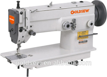 SR-1530 High Speed Double Presser Foot Top And Bottom Feed Zigzag Sewing Machine(Large Hook&Auto-Lubrication)