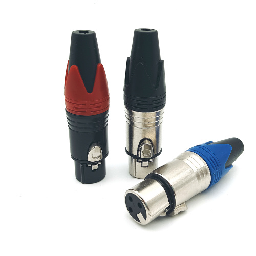XLR Female Solder Connector for Microphone Audio Cables