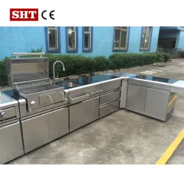 Commercial Use Outdoor BBQ Griller Gas Outdoor Kitchen Cabinet