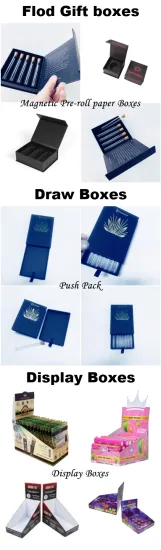 High Quality Preroll Tube Holder Display Box