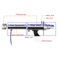 Short-Wavelengths Rotary Kiln head temperature measurement