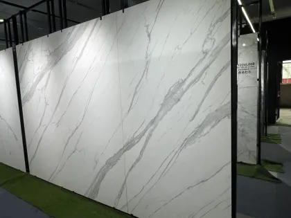 Forged marble Greek fish belly white