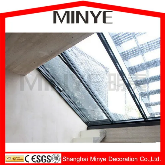 Double Glazing Aluminum roof window and skylight for sale