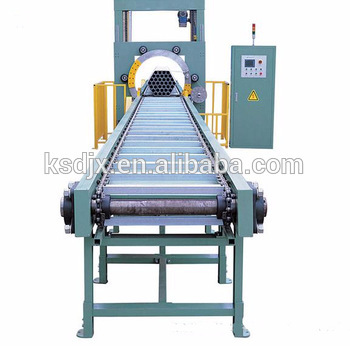 KSD horizontal steel/rubber/aluminium pipe wrapping machine