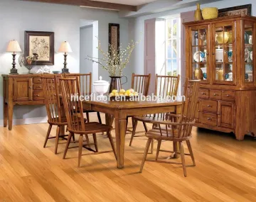 Warm color laminate wood flooring