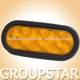 100%Waterproof 6" Oval LED Truck Tail Indicator Lamps ADR