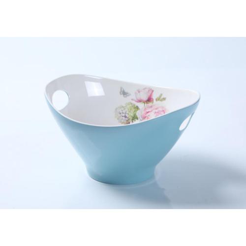 food grade salad bowl with handles