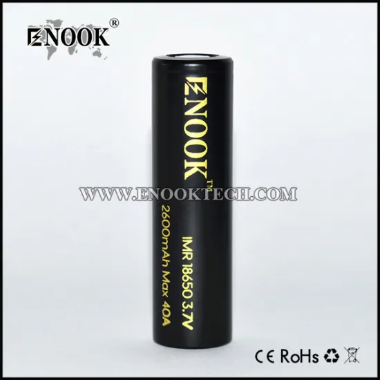 Enook High Quality 18650 2600mah 3.7v Battery