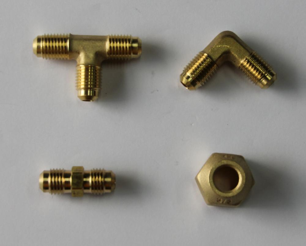 Refrigeration air conditioning brass fitting