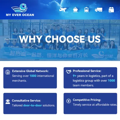 Ever Ocean Verified DDP Door-to-Door Fast International Shipping for Amazon (China to USA & Canada)