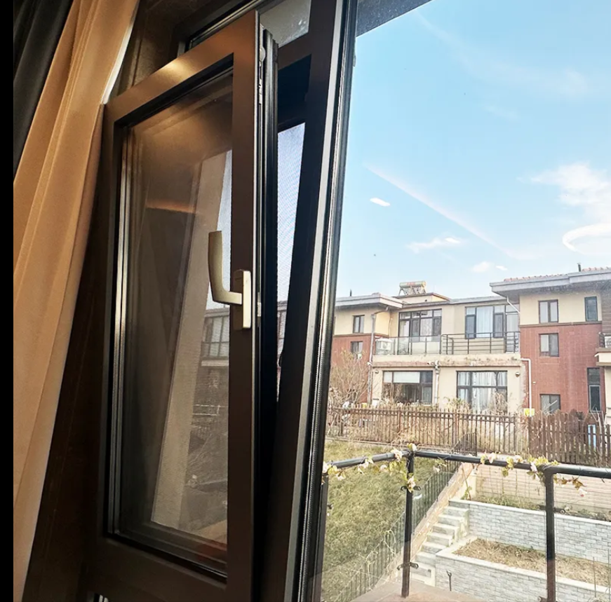 Aluminum tilt and turn windows