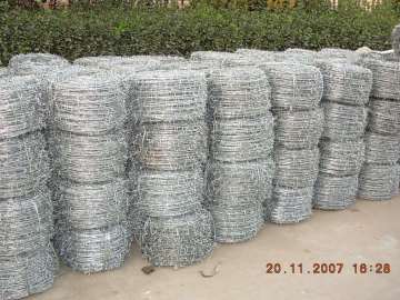 Security Fence Hot Dipped Gaivanized Barbed Wire