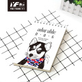 Adorabile stile adorabile di cane A5 Cute Vertical Vertical Spiral Coil Notebook Diario con copertina rigida