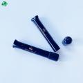 16mm Glass one hitter Pipe with rubber cap