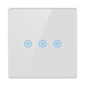 Glass surface copper material touching screen smart switches