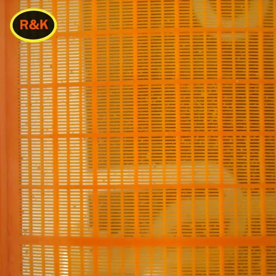 Mining and coal industry use Polyweb urethane screen