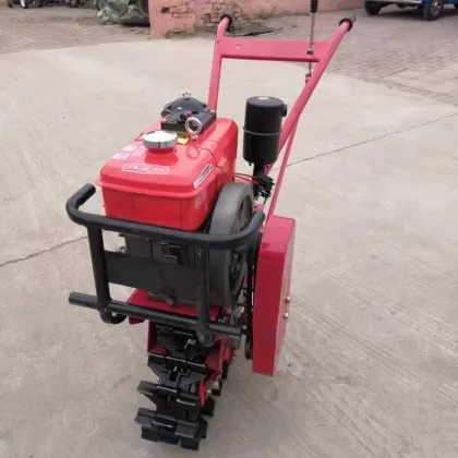 Little Red Bull Micro-Tiller: Multi-Fuel Engine Agricultural Hand-Push Tillage Machine