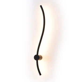 2024 LED Wall Lamp: Modern Headboard Reading Light for Home, Hotel, and Indoor Use