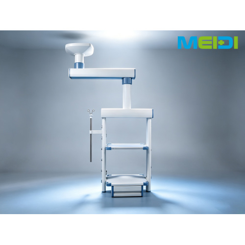 Single‑Arm Motorized Anesthesia Pendant, Ceiling‑Mounted Operating Room Anesthesia Tower, High‑Strength Aluminum Alloy