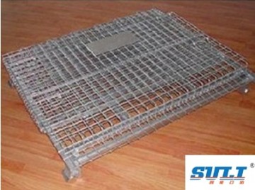 Storage Mesh Folding Cage with Garage Logistics Rolling Tools