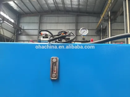 "OHA" Brand HAS-8/4000 cnc sheet metal shearing machine, stainless steel plate shearing machines, cnc steel plate shearing