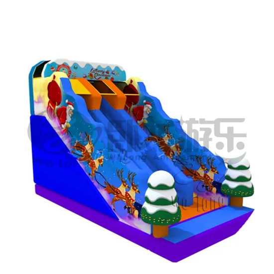 High Quality 0.55 mm PVC vinyl inflatable slide