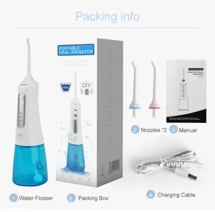 Portable Water Flosser Oral Irrigator Manufacturer for Personal Care Dental Hygiene Tools