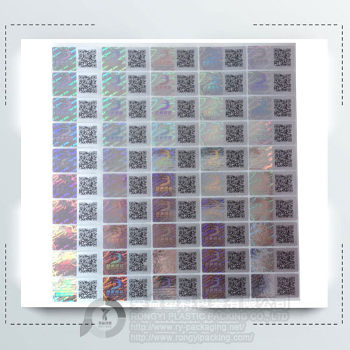 Beautiful 3D Holographic Laser Sticker 