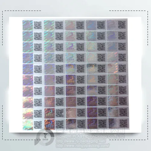 Professional Custom Anti-fake 3d Hologram Sticker