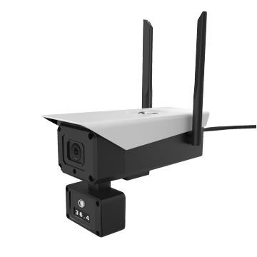 Appareil photo de détection d&#39;alarme de température corporelle de l&#39;imageur thermique