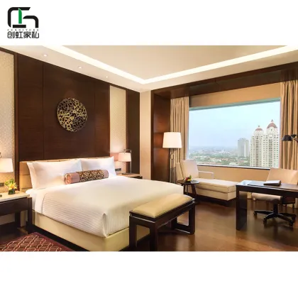 OEM Custom Hyatt Luxury Classical Hotel Bedroom Furniture for 5-Star Hotels
