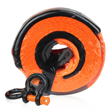 High-Strength 8t Max Load Emergency Tow Rope for 4WD Vehicle Recovery