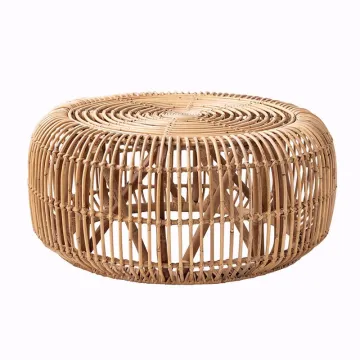 Rustic Vintage Bamboo Furniture for Living Room - Bamboo Coffee Table