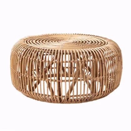 Rustic Vintage Bamboo Furniture for Living Room - Bamboo Coffee Table