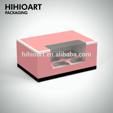 2016 new design paper cupcake boxes