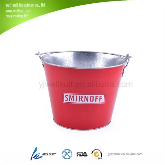 hot sale high quality tin plate ilarge ice bucket