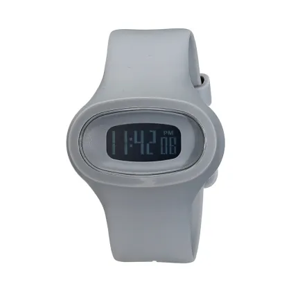 Digital Display Watch Plastic Silicone Watch Unisex