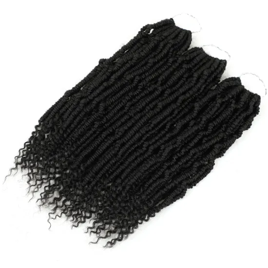 X-TRESS Bomb Twist Hair Spring Passion Twist Crochet Hair Prelooped Dreadlocks Synthetic Braids Hair Extensions
