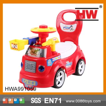 Kids Fire Engine Ride On Car