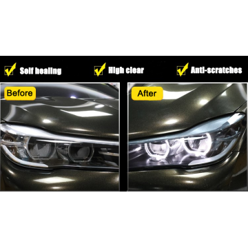 Self Healing TPU Car Headlight Tint Film