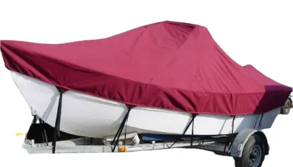 High Quality Lightweight 600D Full Size Motorboat Boat Cover