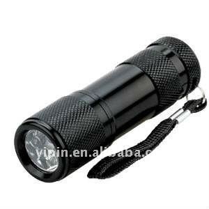 portable mini cheap led torch light,9 led flashlight